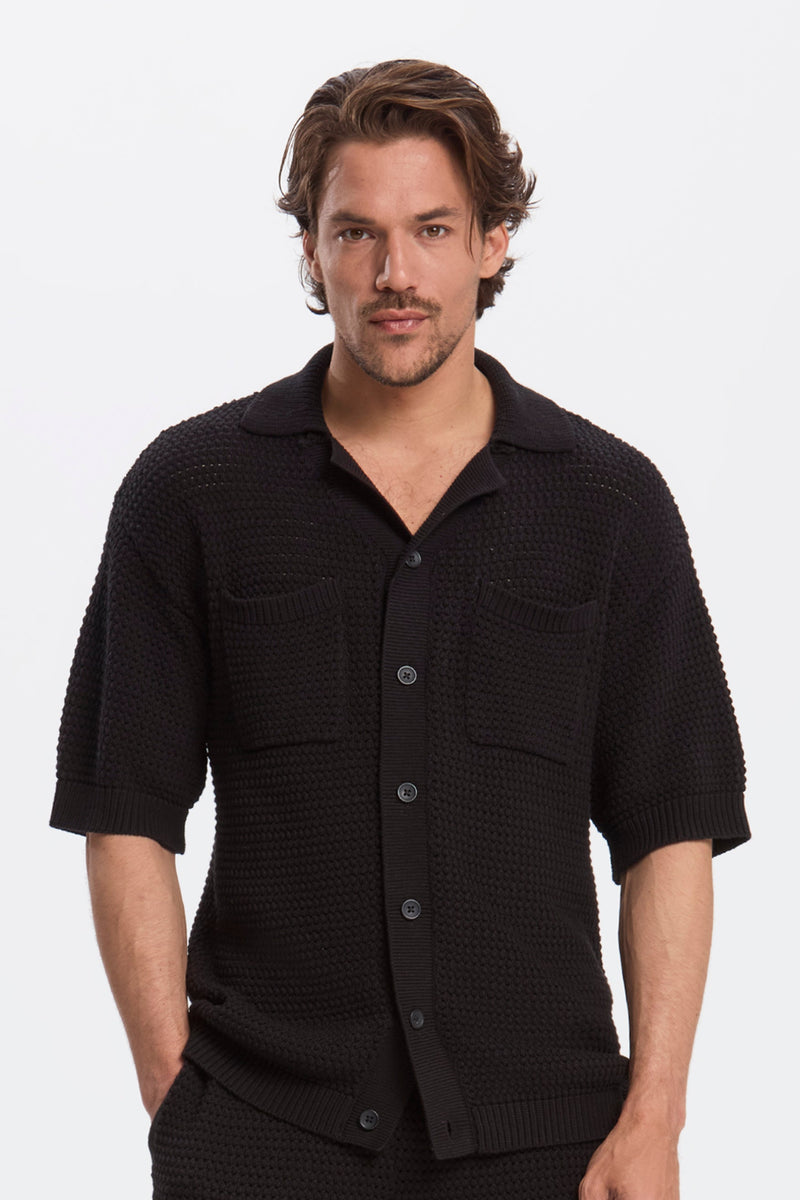 Camisa de crochê SS