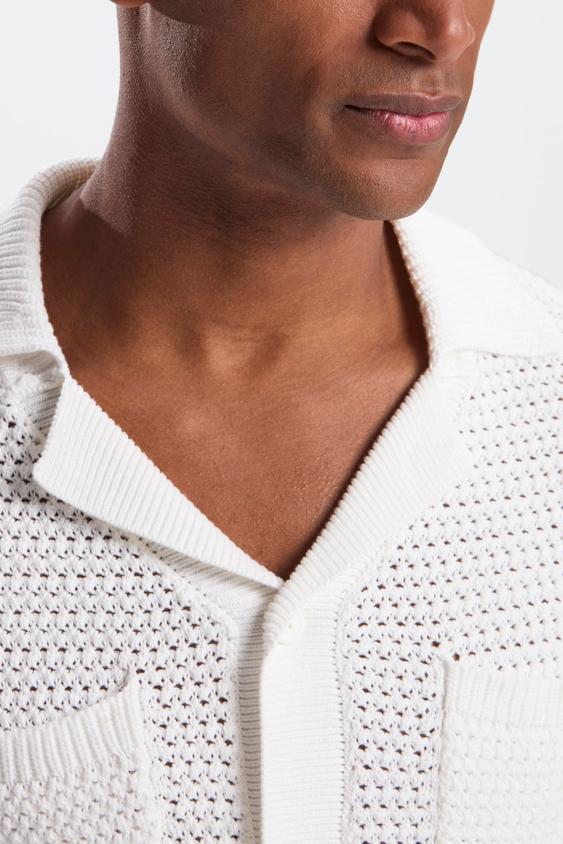 Camisa de crochê SS