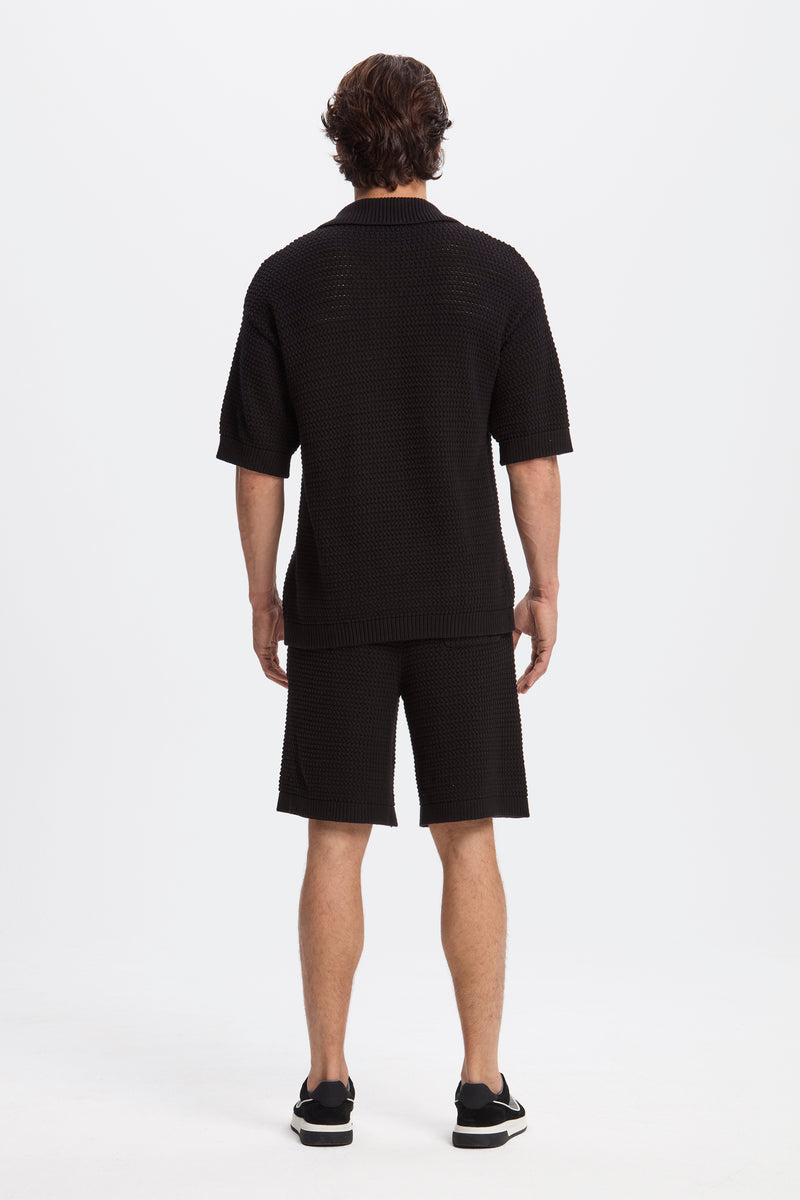 Shorts crochê