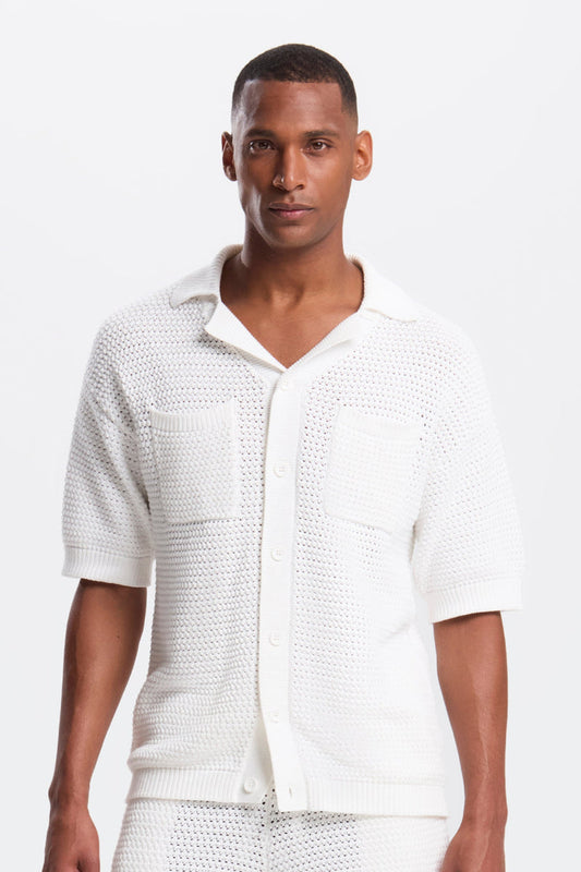 Camisa de crochê SS