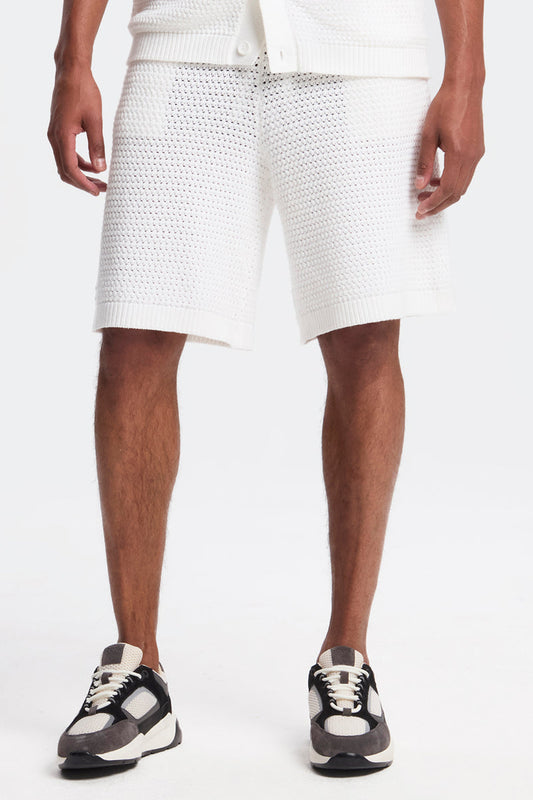 Shorts crochê