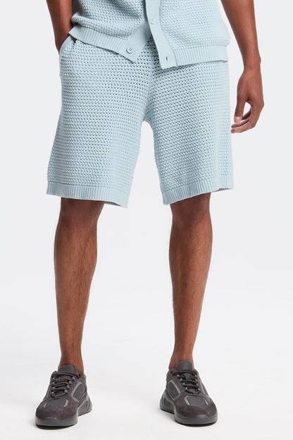 Shorts crochê
