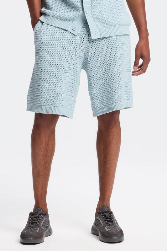 Shorts crochê