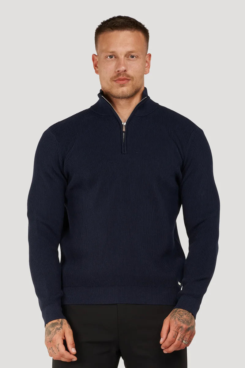 SUÉTER HALF ZIP