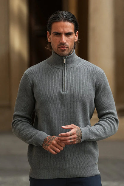 SUÉTER HALF ZIP